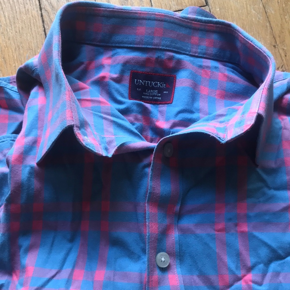 Mens Untuckit Shirt